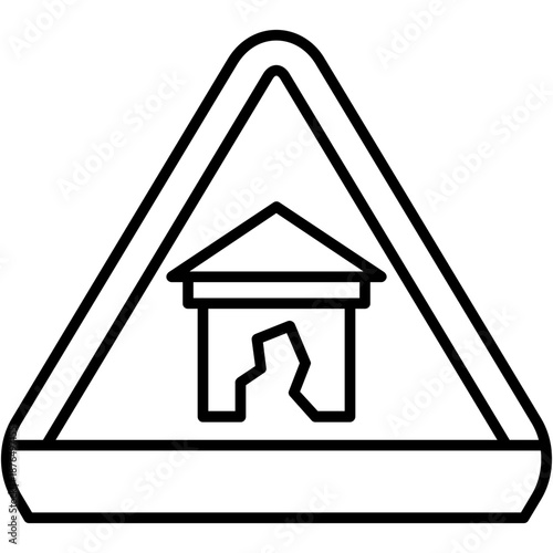 Earthquake Alert Icon