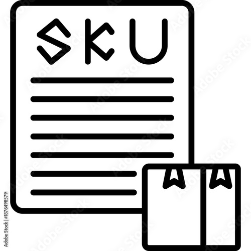 SKU Number Icon