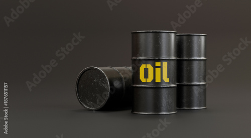 Quadro su tela Concept of energy market and supply risk