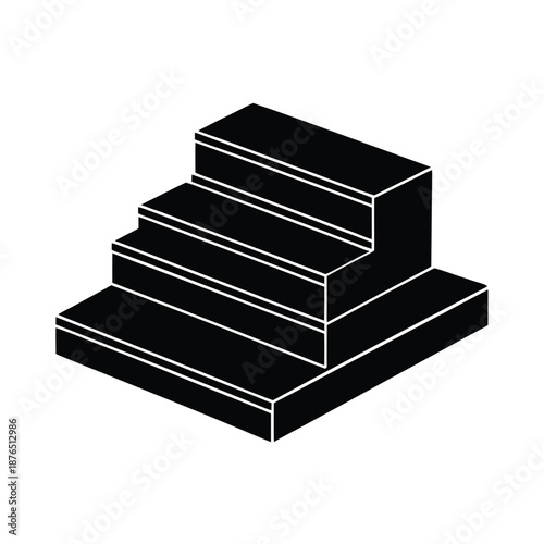 Step Platform Fitness Icon