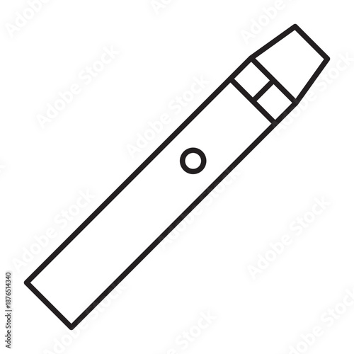 Vape Vector Line icon Design