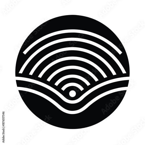 Streaming Wireless Wave Icon