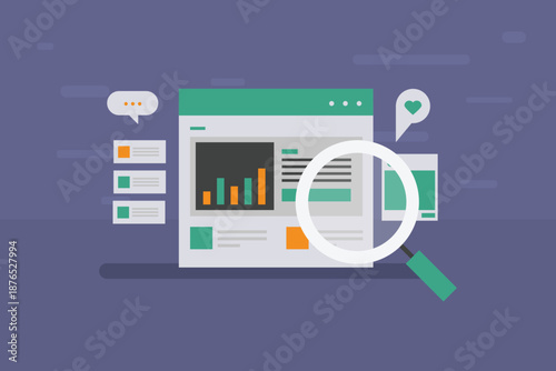 The marketing company uses data analytics to drive it's content marketing strategy across SEO and Social media platforms for both free and paid traffic.