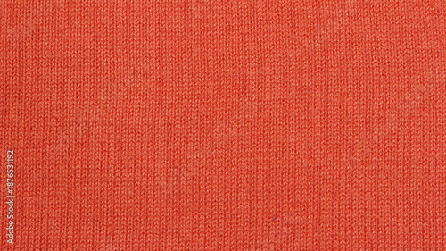 Foto Close-up orange knitted texture background