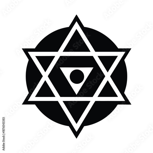 Tetragrammaton Sacred Symbol Icon
