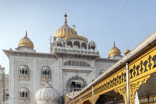 Gurdwara Bangla Sahib, a prominent Sikh temple in New Delhi, India