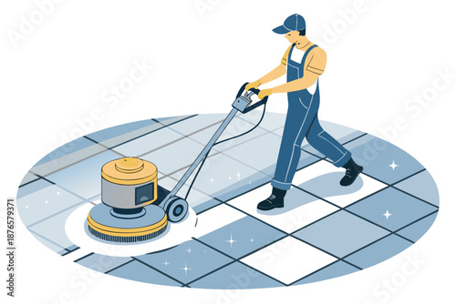 Professional Floor Polishing Machine