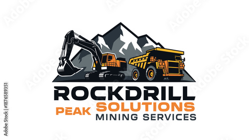 Rockdrill Peak Solutions Mining Services Heavy Machinery.