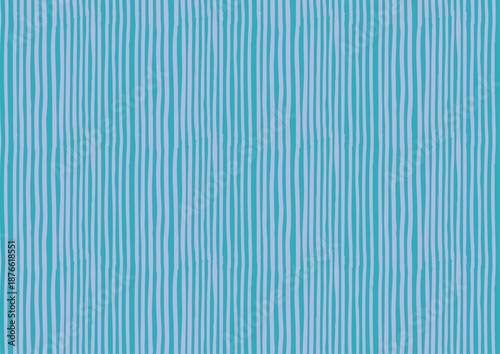 水色の縦ラインが規則的に並ぶシンプルな抽象パターン背景｜ストライプ、テクスチャ