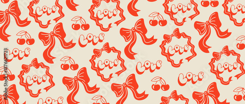 Love banner, background, love card