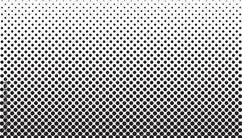 Abstract halftone wave dotted background. Modern dot, circles vector optical pop art texture for posters. halftone Spotted Circles Overlay Dots Texture. 