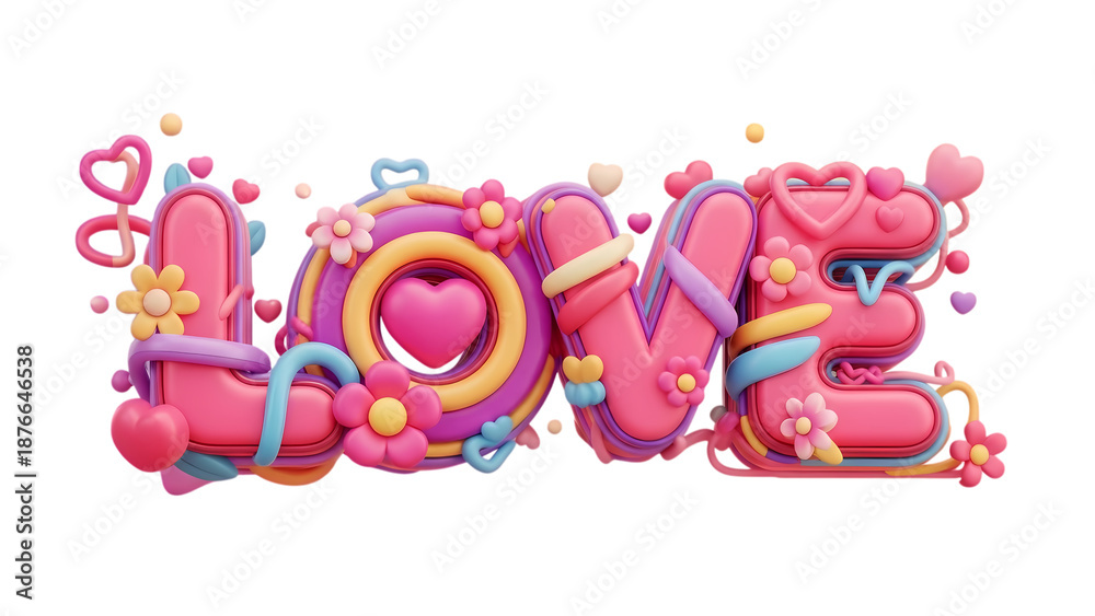 Fototapeta premium love and peace illustration art