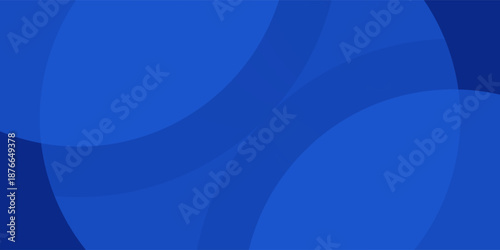 Abstract blue glowing geometric lines on dark blue background. Modern shiny blue circle. Suit for cover, poster, banner, brochure, header, vector modern