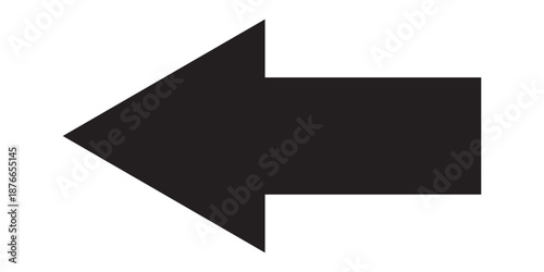 Bold pointing vector arrow icons. Isolated vector arrow set. eps 10.