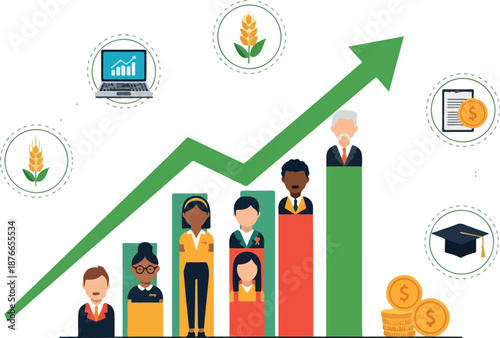 Growth and Diversity A Visual Representation of Progress and Inclusion