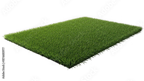 Artificial grass turf square patch
