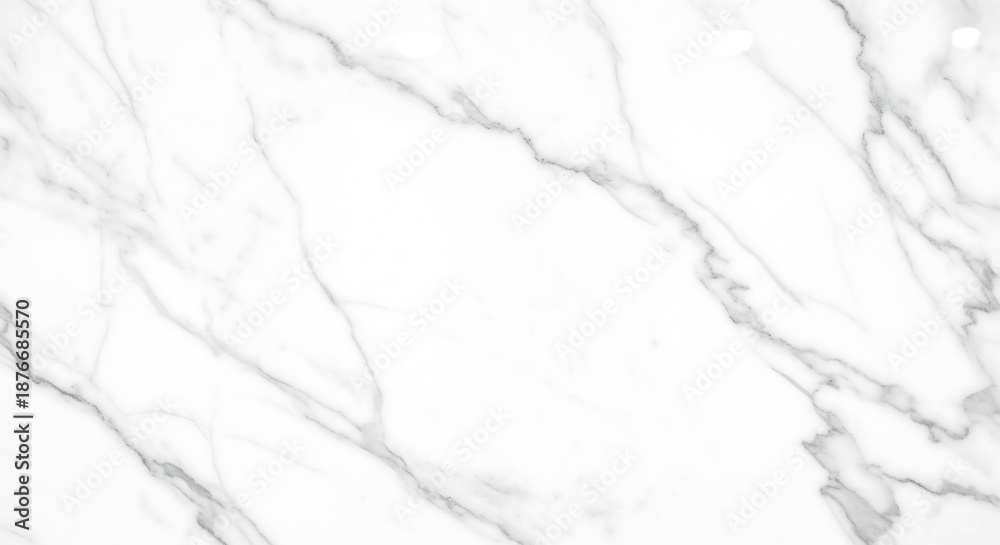 Fototapeta premium Elegant White Marble Texture Background - Sophisticated Design for Interiors and Graphics