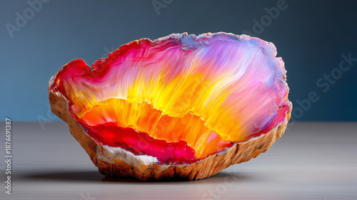 Cross-Section of Petrified ...