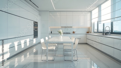 interior of modern office building