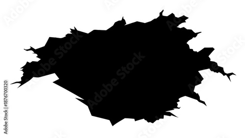 Silhouette of a country Vector