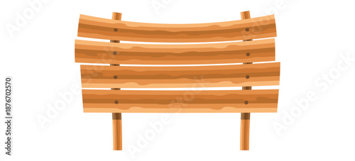 木製看板ベクターイラスト