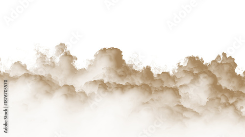 Photos Sand, dust, brown, natural, smoke realistic dust PNG with brown sandstorm cloud and textured explosion