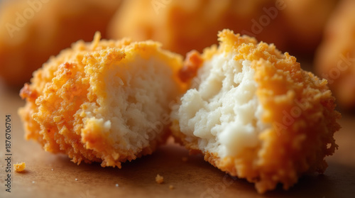 Commercial Food Image With A Clean Background And Crunchy Texture.