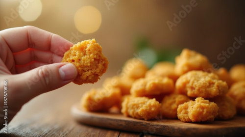 Focus On Texture In A Minimal And Warm-Toned Food Composition.