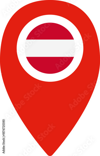 Free Download Map Pin Austria - GFXLoad
