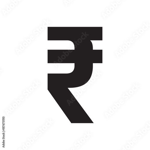 indian rupee currency symbol icon
