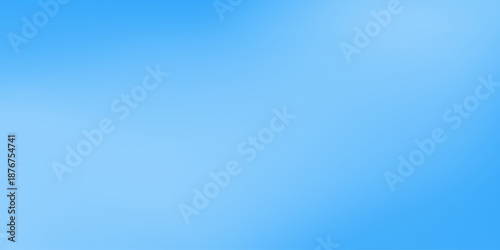 Light blue gradient background, realistic clear sky.