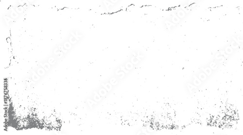 Wallpaper Mural Grungy distressed white background with textured grey splatters and rough edges creating a weathered and aged abstract surface overlays Torontodigital.ca