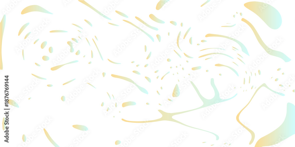 Naklejka premium Orange Liquefy wallpaper art design and digital marbled texture. White Repeat Liquid. Horizontal banner with waves background. Fluid, organic smooth, paint-like lines with mimic ink and acrylic flow.