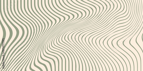 Twisted and distorted vector groovy hippie background. Waves, swirl, twirl pattern. Set of backgrounds in trendy retro psychedelic style.