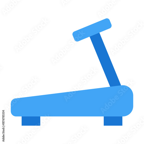 Treadmill Vector Flat Icon Design
