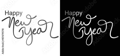 happy new year 2026 vector illustration	