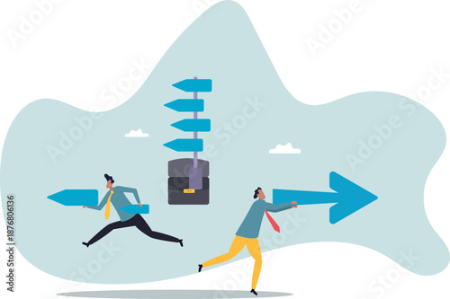 Simple idea for business success, simplify complicated directions to be easy success way, effective thinking.Life and employment of people.