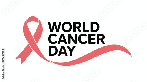 Celebrate world cancer day Vector
