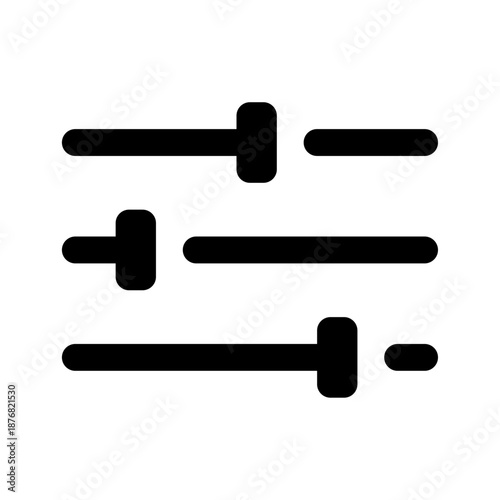 sliding control icon