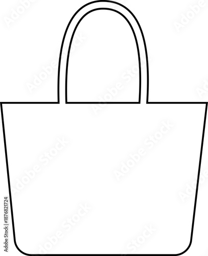 Women handbag icon with purse bag tote clutch shoulder styles in flat and line design, fashion accessory outline illustration for shopping retail UI branding
