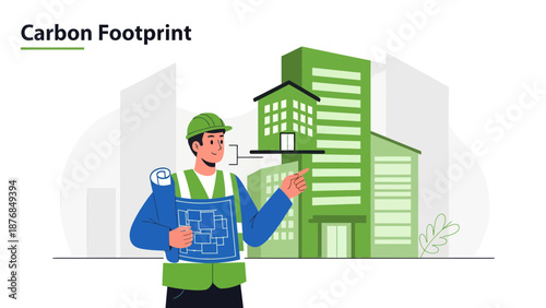 Architect Promoting Sustainable Building Design for Environmental Preservation