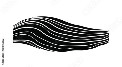 black and white background with waves