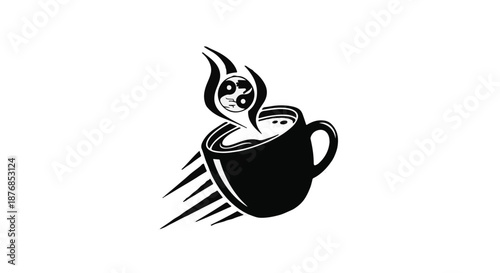 cup of coffee with heart