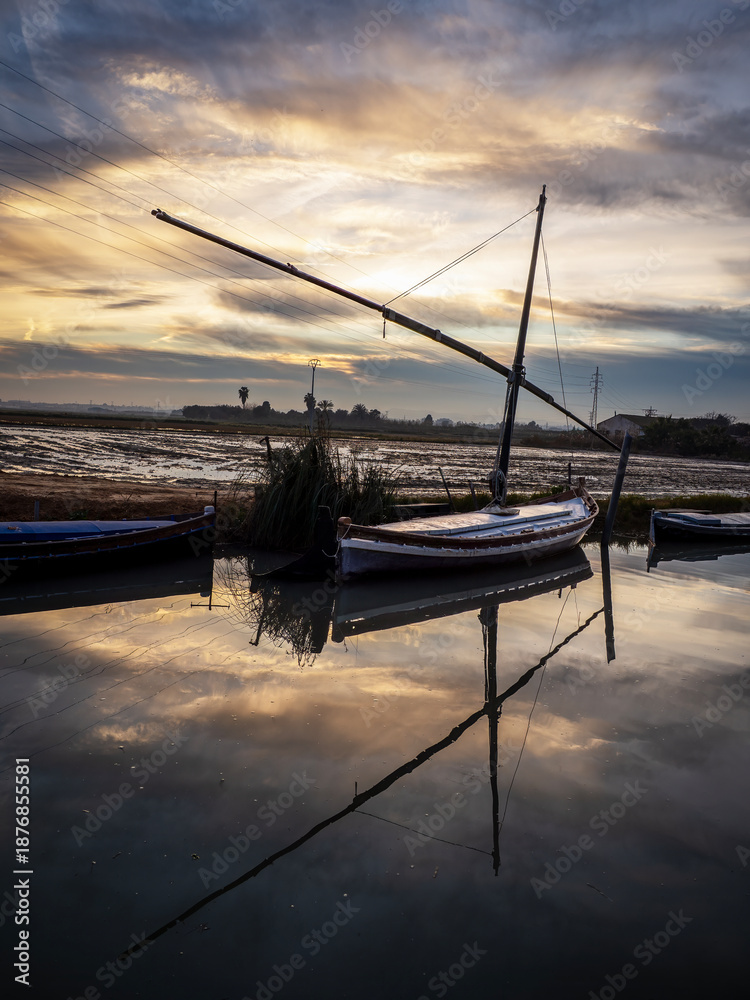 Fototapeta premium Albufera Natural Park in Valencia (Spain)