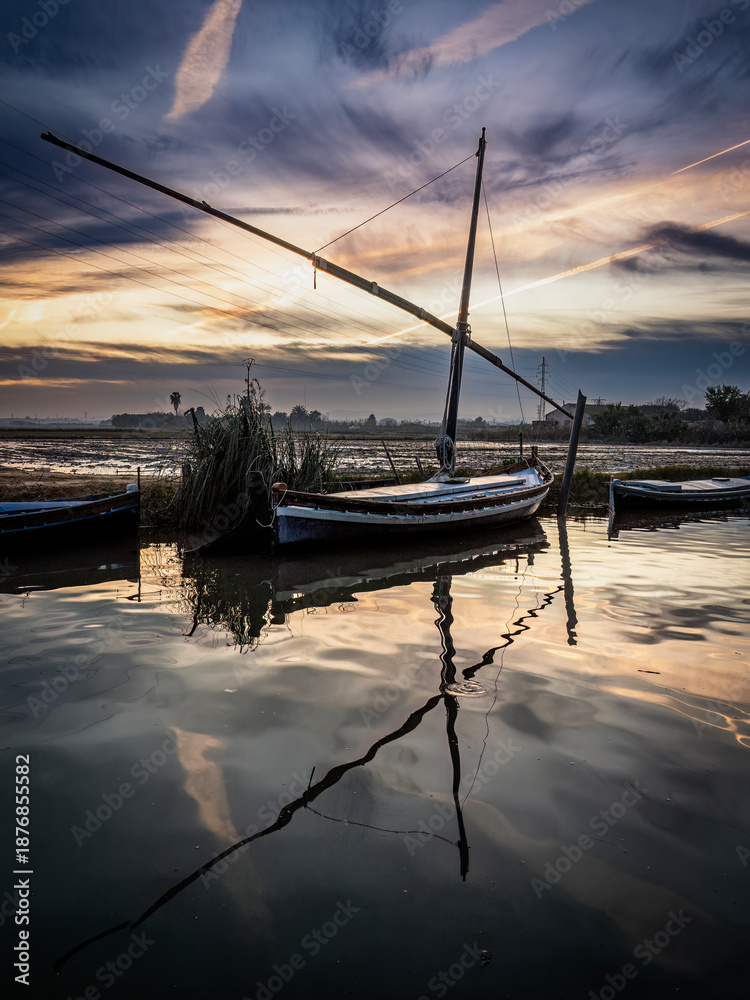 Fototapeta premium Albufera Natural Park in Valencia (Spain)