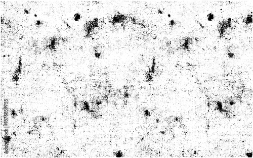 Abstract grunge blotch texture isolated on transparent background distress overlay design element