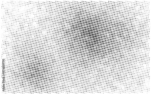 Abstract halftone pattern dots texture background with subtle geometric grid overlay effect