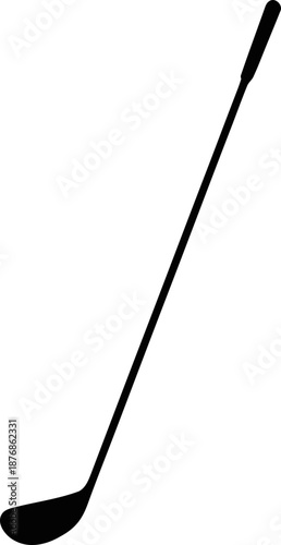 Golf club icon. Game equipment. Professional sport, classic golf club for official competitions and tournaments. Vector illustration !