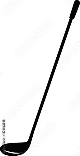 Golf club icon. Game equipment. Professional sport, classic golf club for official competitions and tournaments. Vector illustration !