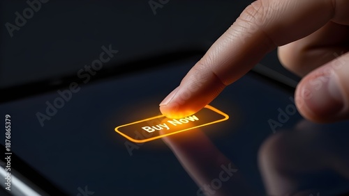 Mobile payment checkout process with secure buy now button